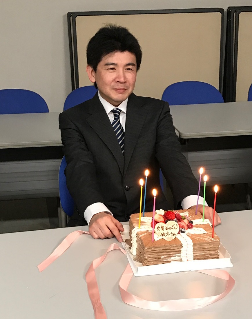 鈴木健裕専任技師　第8回理研技術奨励賞　受賞お祝い