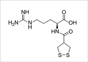 アスパラガスから発見されたアスパラプチンの化学構造
