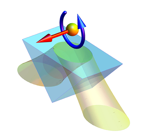 diagram of an evanescent field