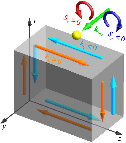 Quantum spin Hall effect in light