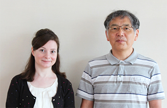 ネバル・イルマッツ 特別研究員と小林 俊秀 主任研究員の写真