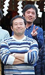 田中主任研究員と藤木特別研究員の写真