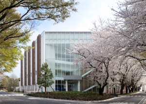 Image of the Neural Circuit Genetics Research Building