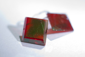 Image of nonlinear optical crystals