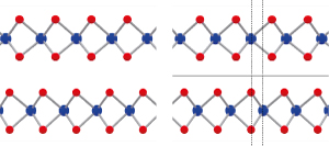 Image of atoms in few-layer molybdenum disulfide