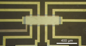 Image of a transistor 