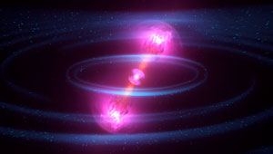Image of of a gamma-ray burst 