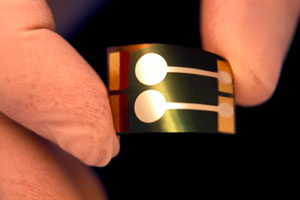 Image of organic solar cells Image of organic solar cells