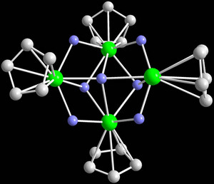 Image of yttrium cationic tetranuclear complex