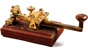Image of a Morse code receiver