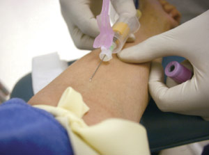 Image of the injection 