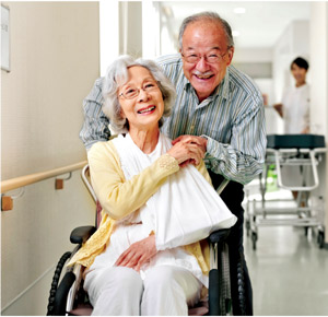 Image of Japanese elderly people