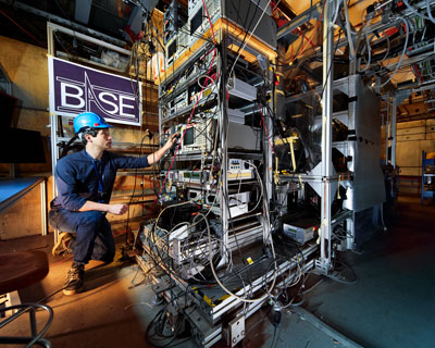 image of BASE at CERN