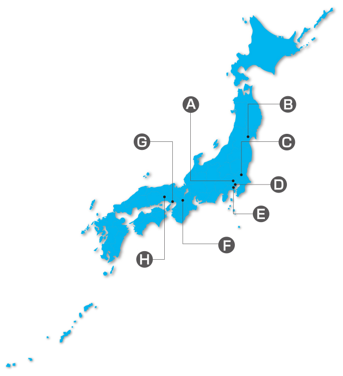 Map of Japan