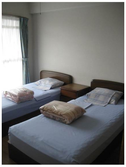 image of main bed room of I-House H for family