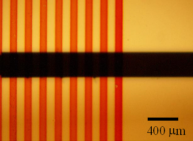 ESD法により形成された有機EL薄膜とその発光特性の図
