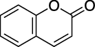 クマリン色素の図