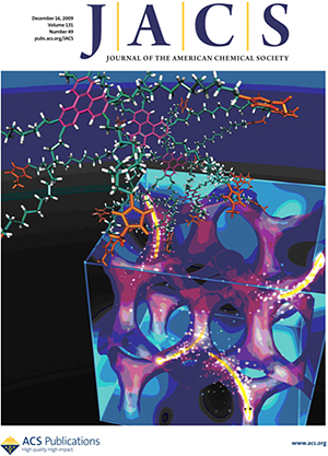 Journal of the American Chemical Societyの表紙の図