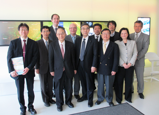 Group photo at Max Planck Science Gallery in Berlin