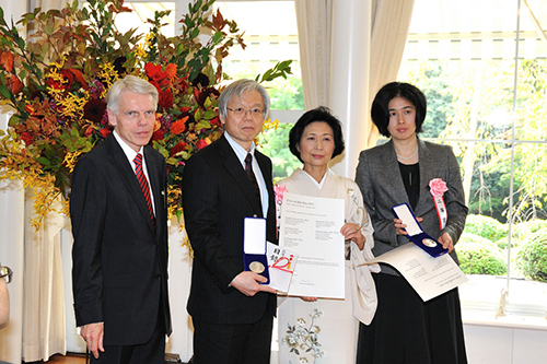 Group photo of the awards ceremony