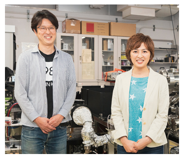 今田 裕上級研究員と數間 恵弥子研究員の写真