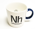 ニホニウムマグカップ（青）の画像