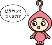 キャラクター画像「どうやってつくるの?」