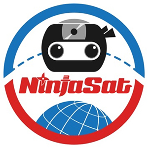 NinjaSatプロジェクトエンブレムの図