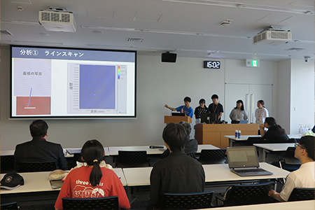 体験発表会:Aコース「カーボンナノチューブを作って見てみよう」の画像