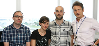 ゲノム情報解析チームメンバーの写真