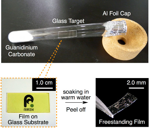 photos of the humidity-sensitive film