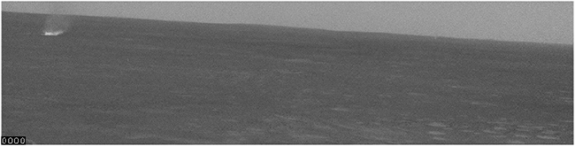 火星のダストデビルの画像