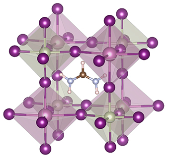 二重ペロブスカイトの図