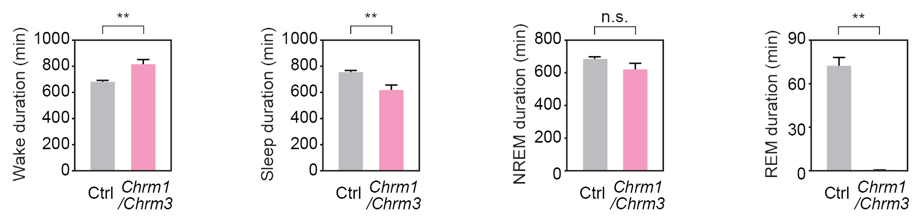 figure showing results from the experiment