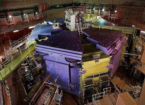 Photo of the Superconducting Ring Cyclotron