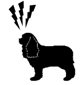 キャバリア・キング・チャールズ・スパニエル ストレスレベル2の犬の画像