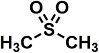 ジメチルスルホンの図