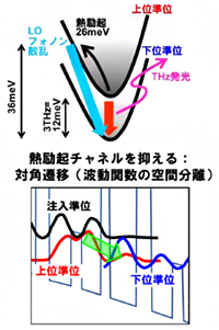 対角遷移の図