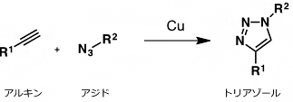 クリック反応の図