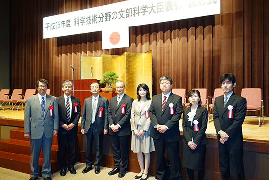 Group photo at the ceremony