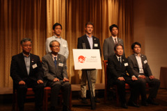 Piero Carninci at the ceremony