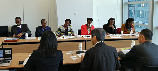 Image of participants discussing