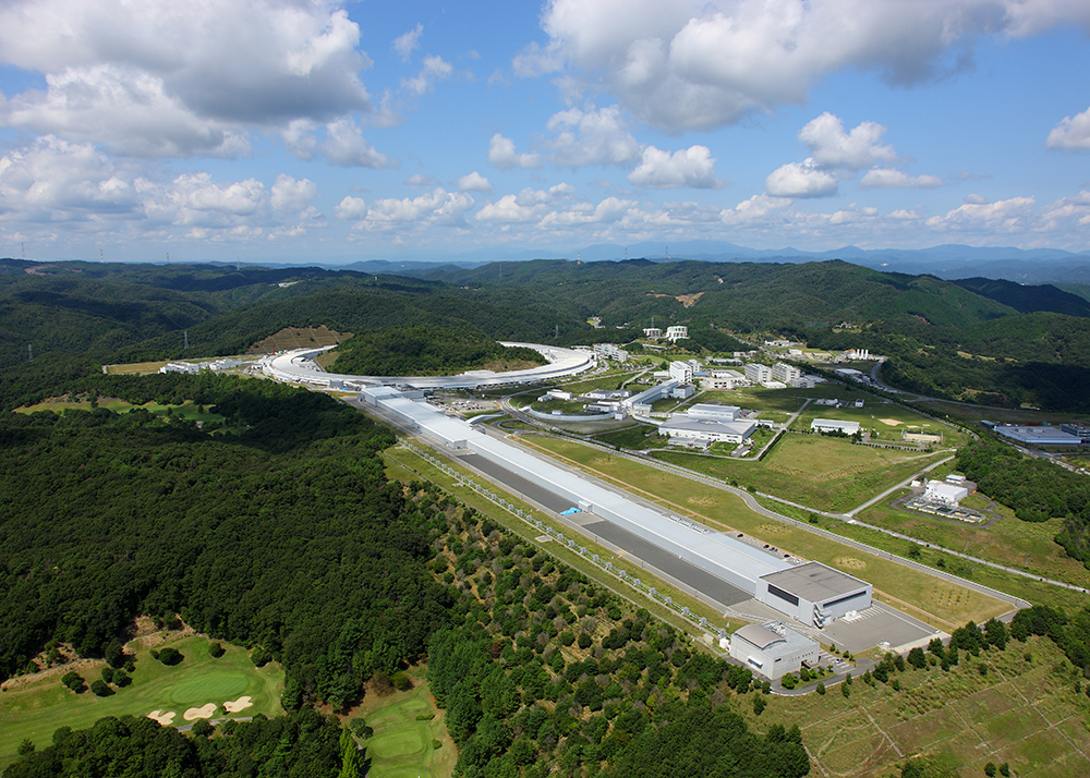 Aerial photo of SACLA