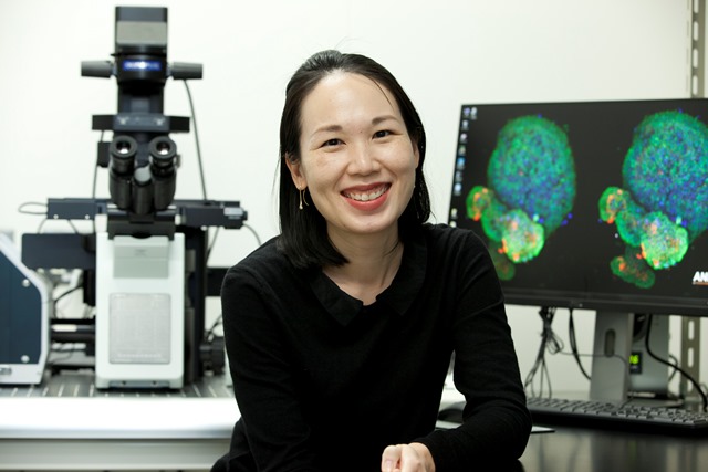 picture of Li-Kun Phng at her office picture of Li-Kun Phng at her office