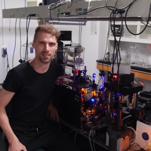 Image of Priest at his lab