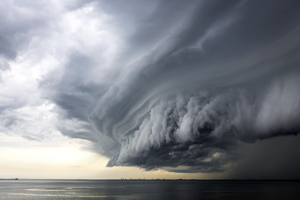 image of thunderstorms