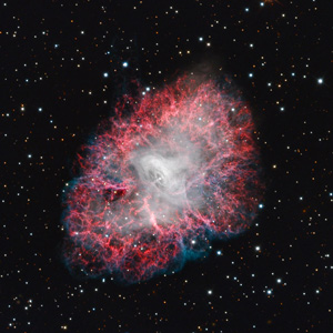 Image of the Crab Nebula