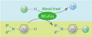 Image of reaction of catalysts 