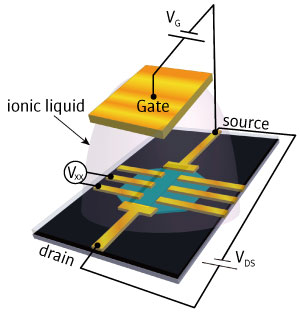Image of electric double-layer transistor
