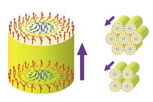 Image of skyrmions